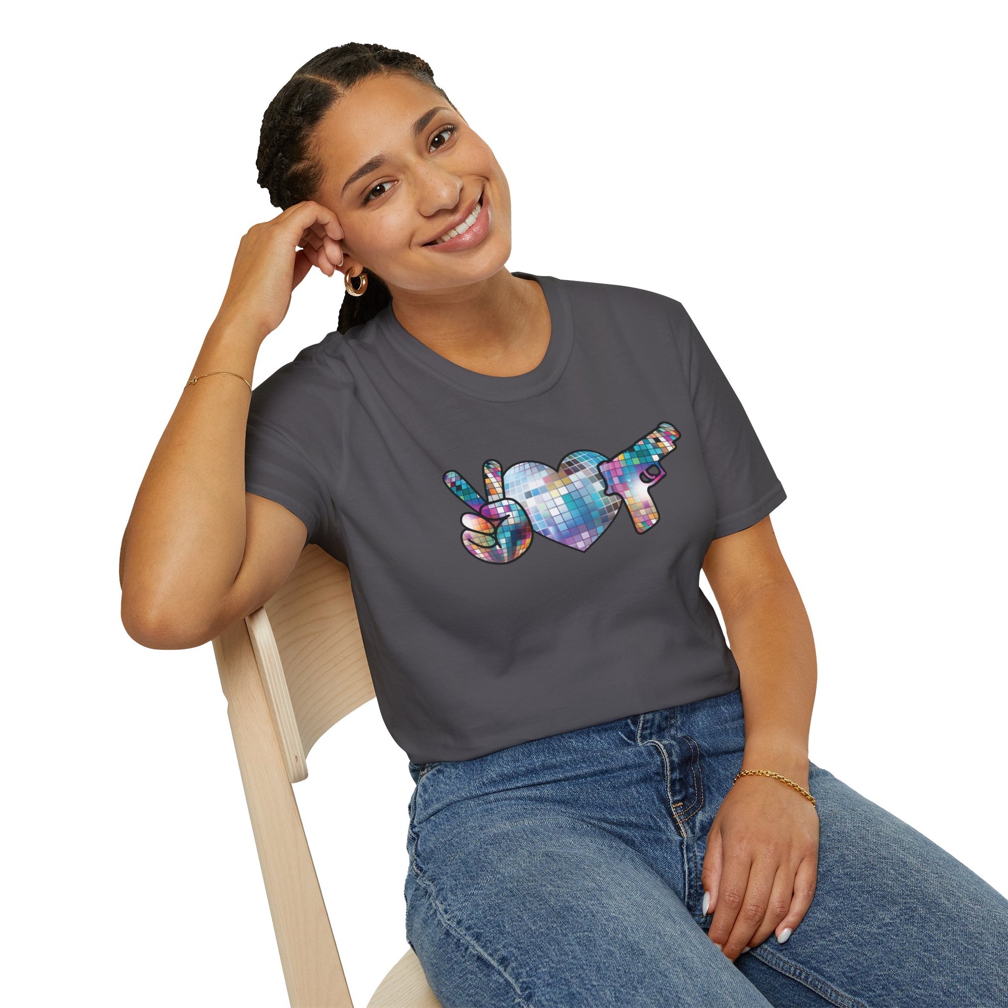 Peace Love Guns Softstyle T-Shirt concealed carry holsters