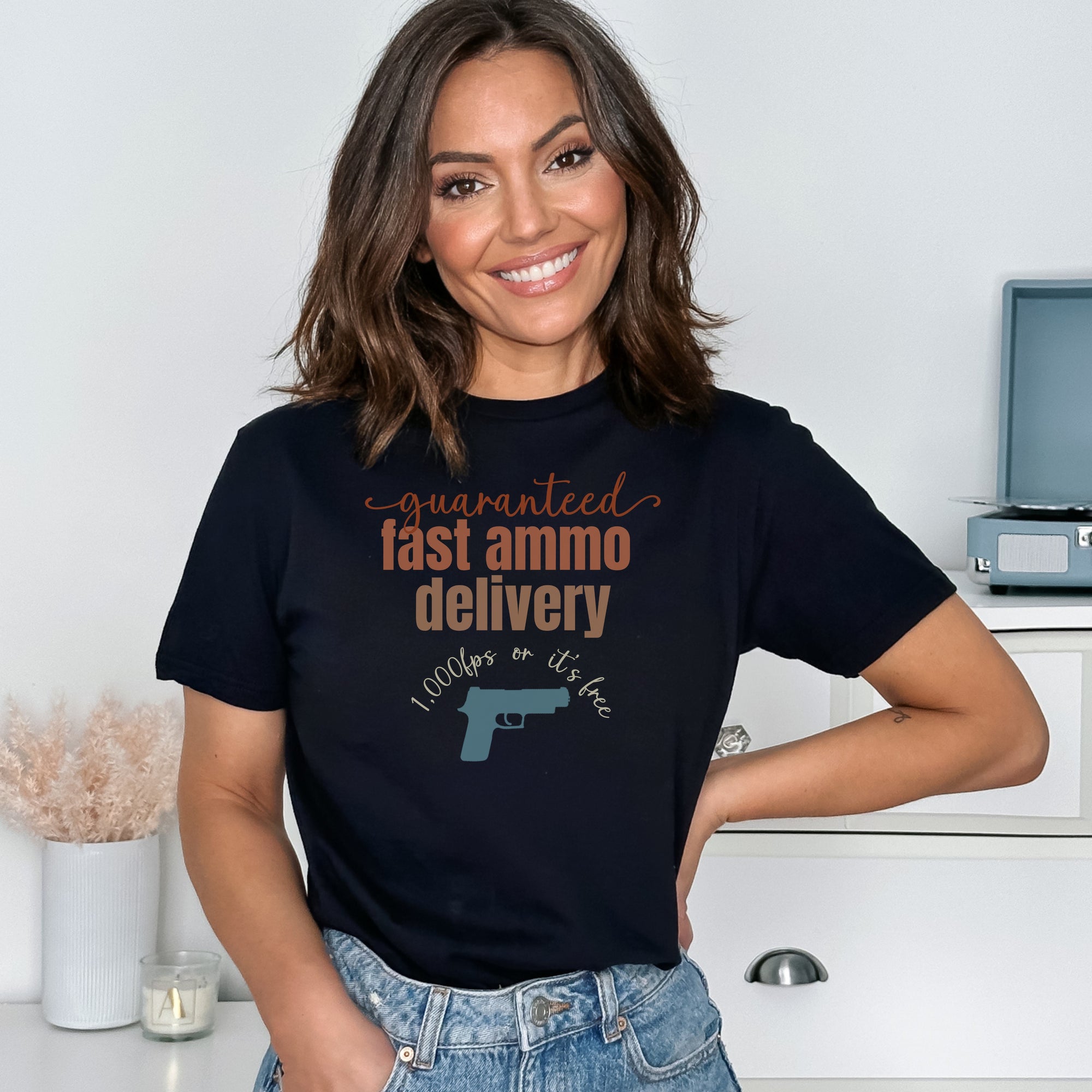 Guaranteed Fast Ammo Delivery Softstyle T-Shirt concealed carry holsters