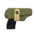 subtle leaf green bra holster for women's concealed carry