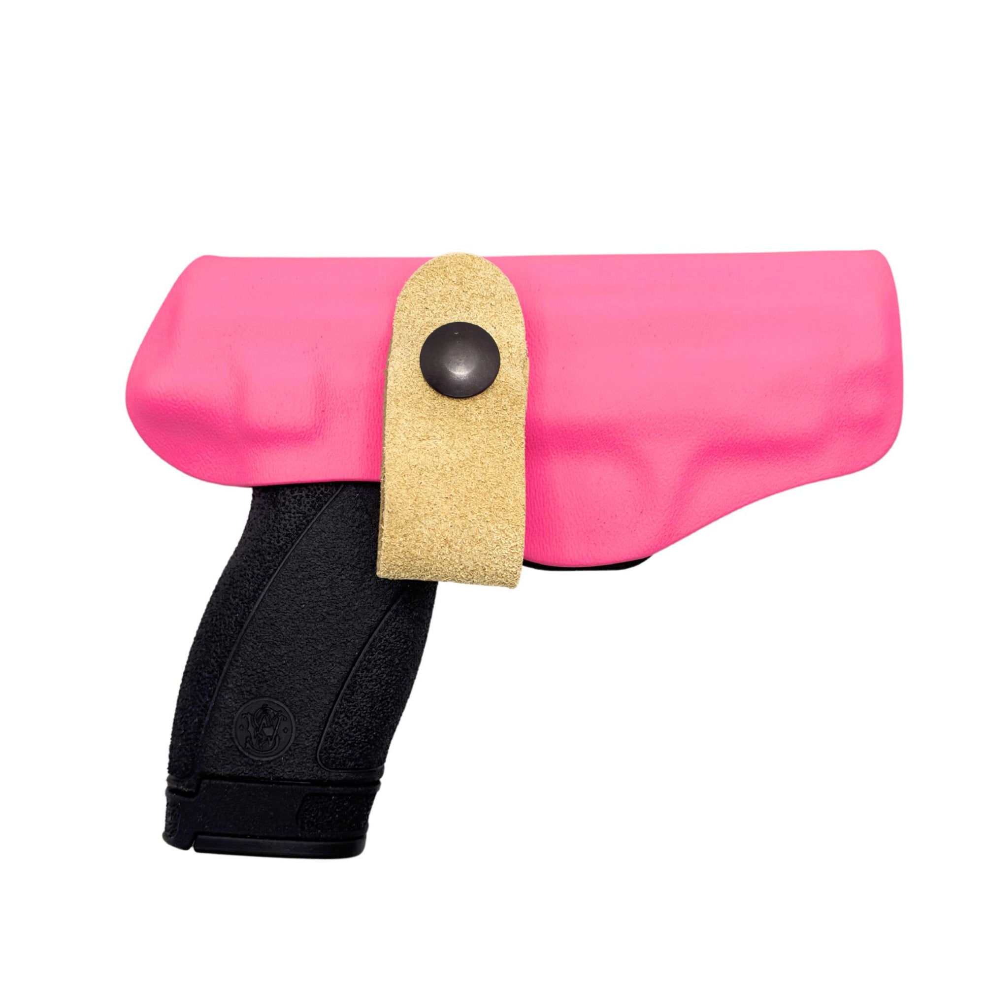 vibrant neon pink bra holster for women's concealed carry