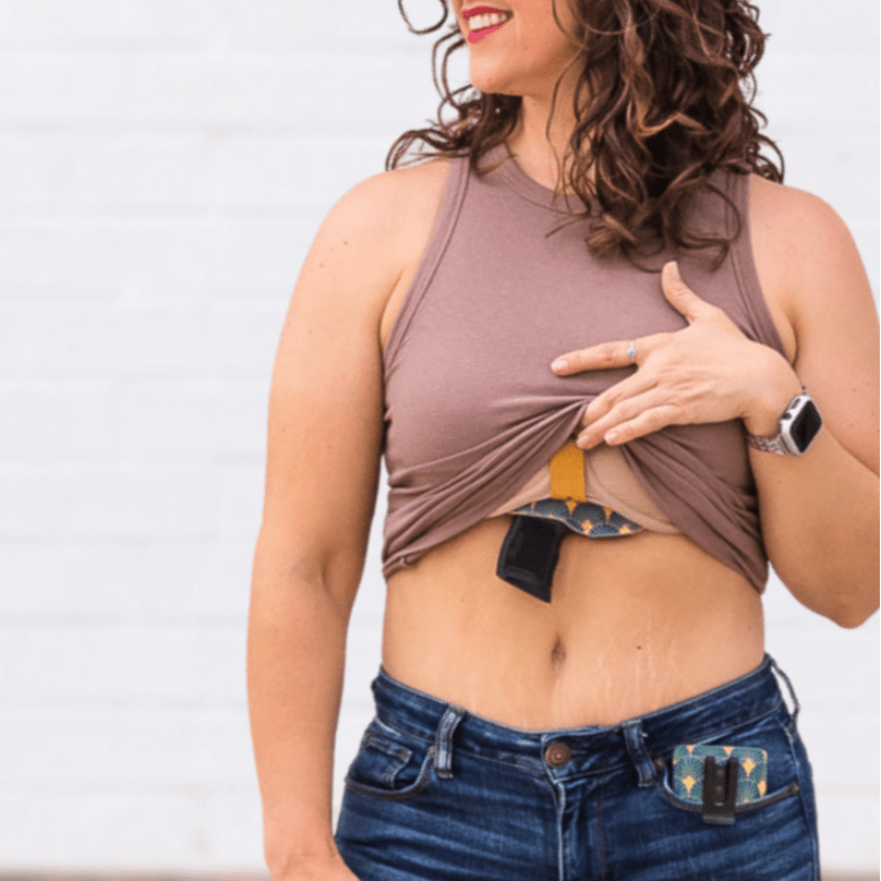 Glock 42 Flashbang Bra Holster - Flashbang Holsters - concealed carry for women