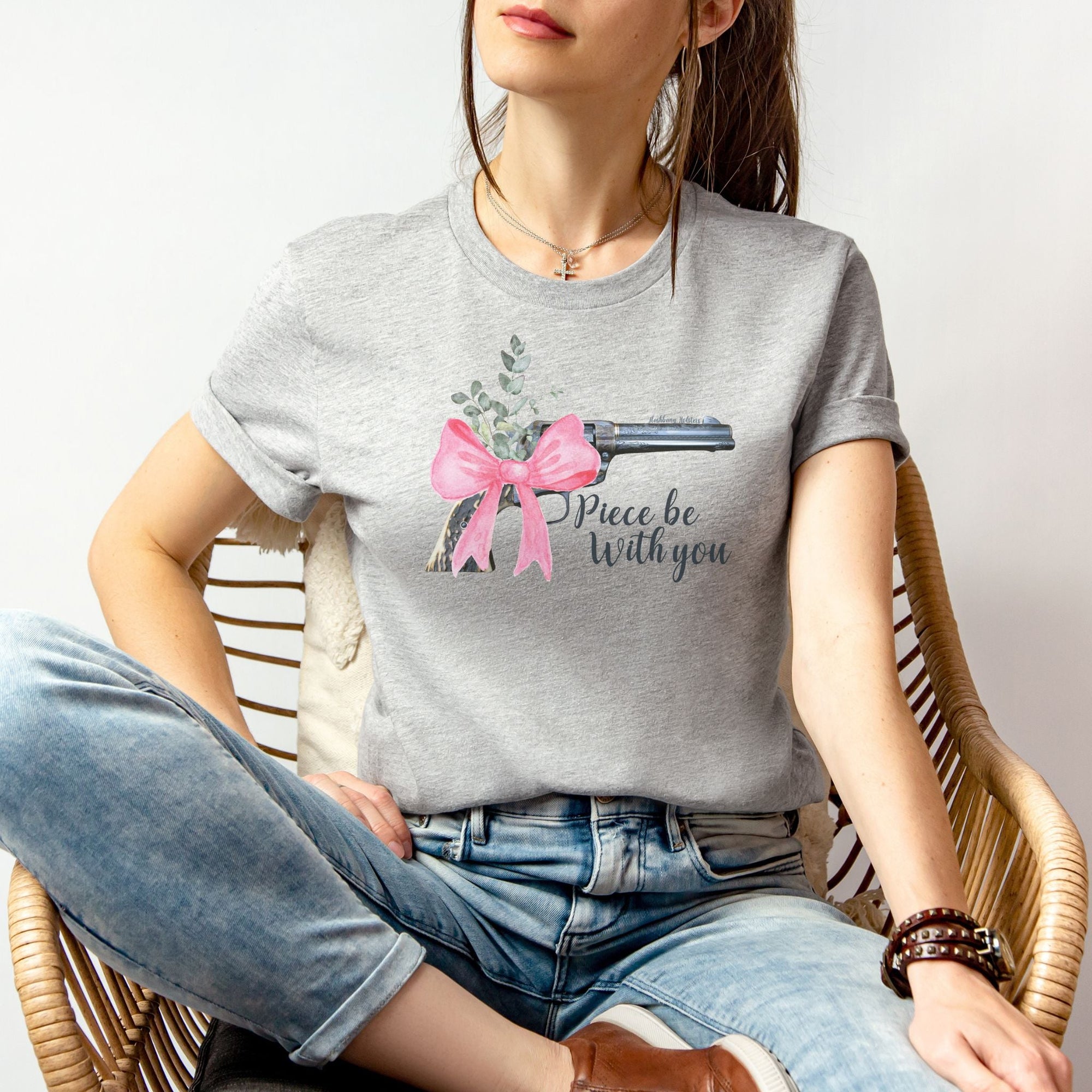 Piece Be With You Relaxed T-Shirt - Flashbang Holsters - concealed carry for women