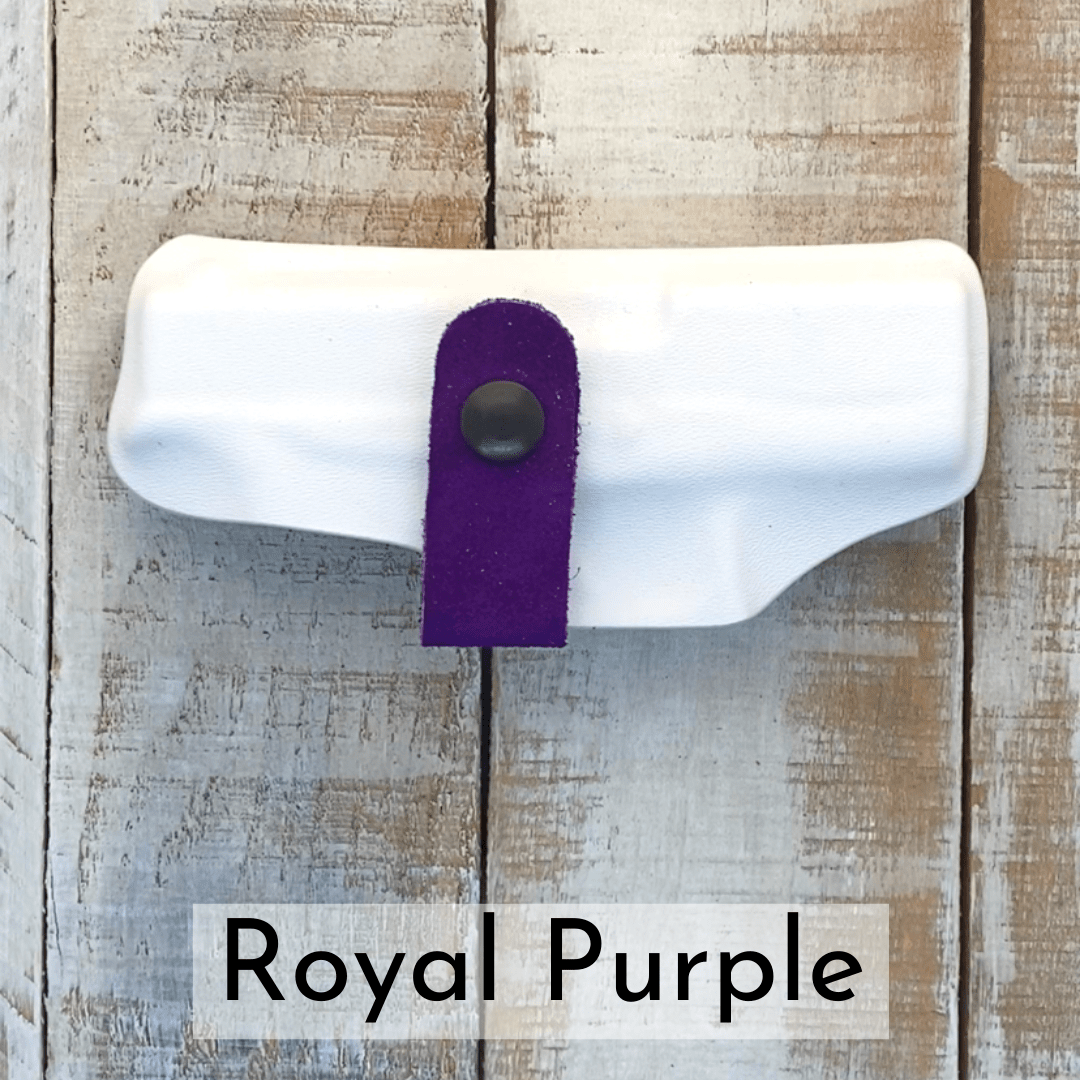 Suede Straps w/ Snap - Flashbang Holsters - concealed carry for women