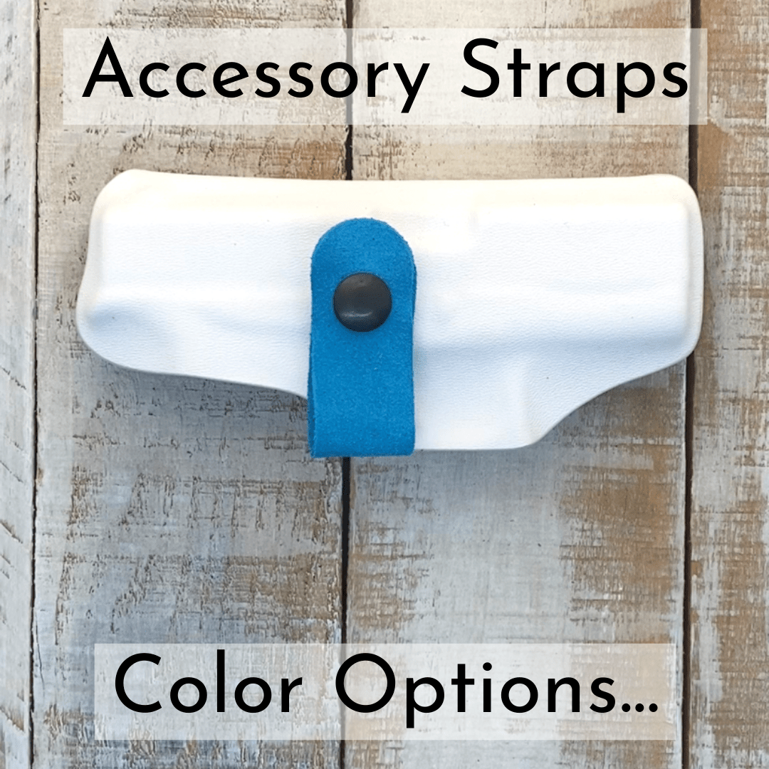 Suede Straps w/ Snap - Flashbang Holsters - concealed carry for women