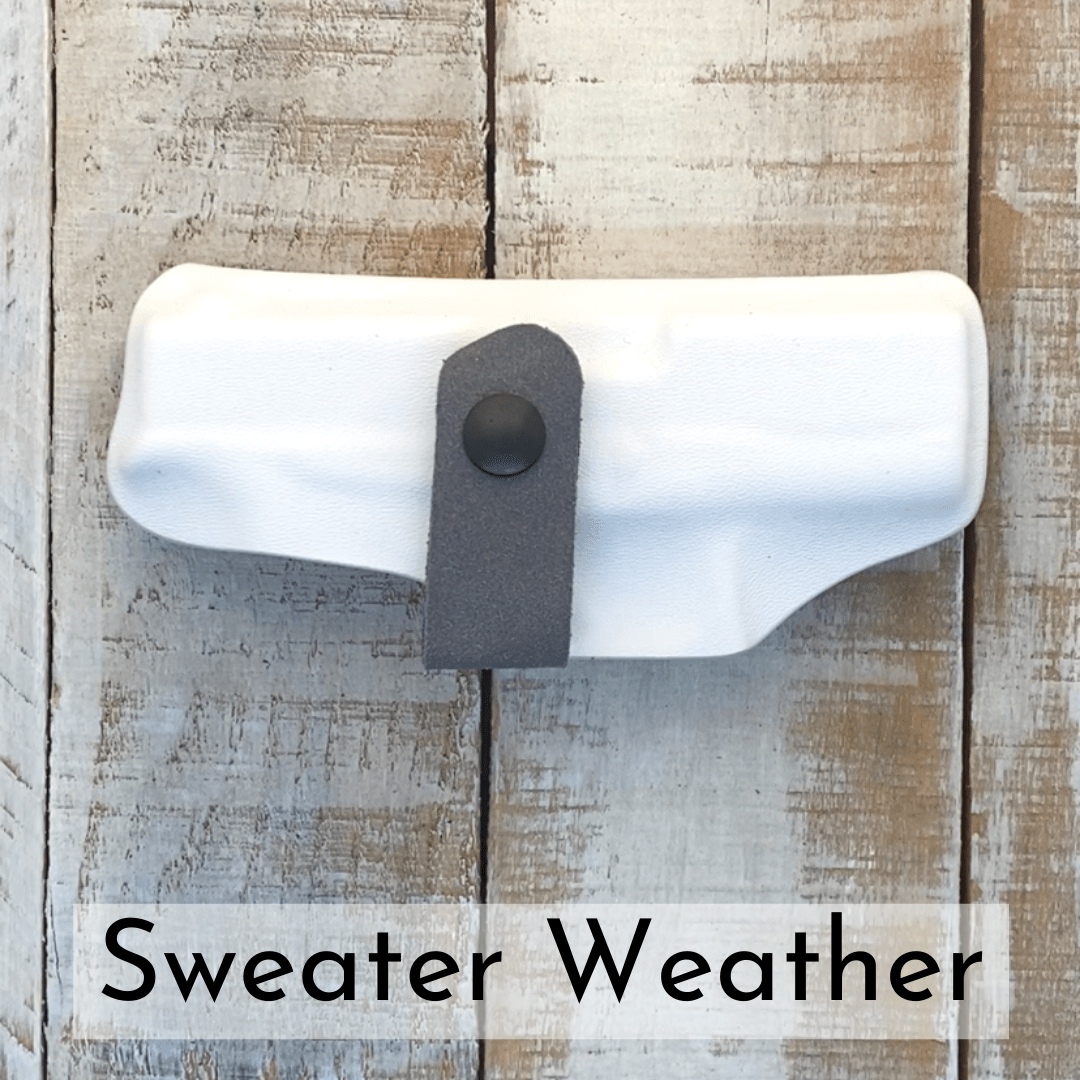 Suede Straps w/ Snap - Flashbang Holsters - concealed carry for women