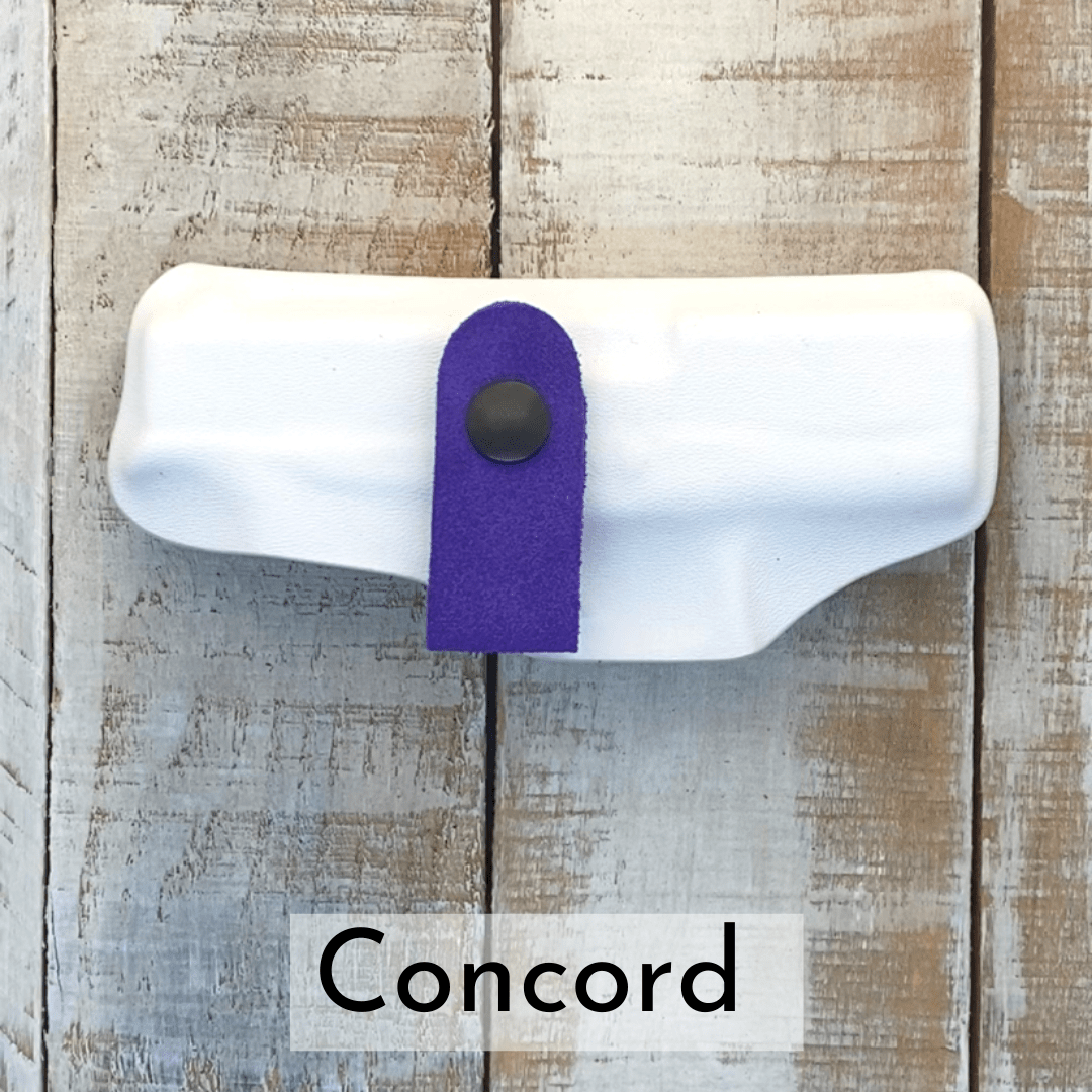Suede Straps w/ Snap - Flashbang Holsters - concealed carry for women