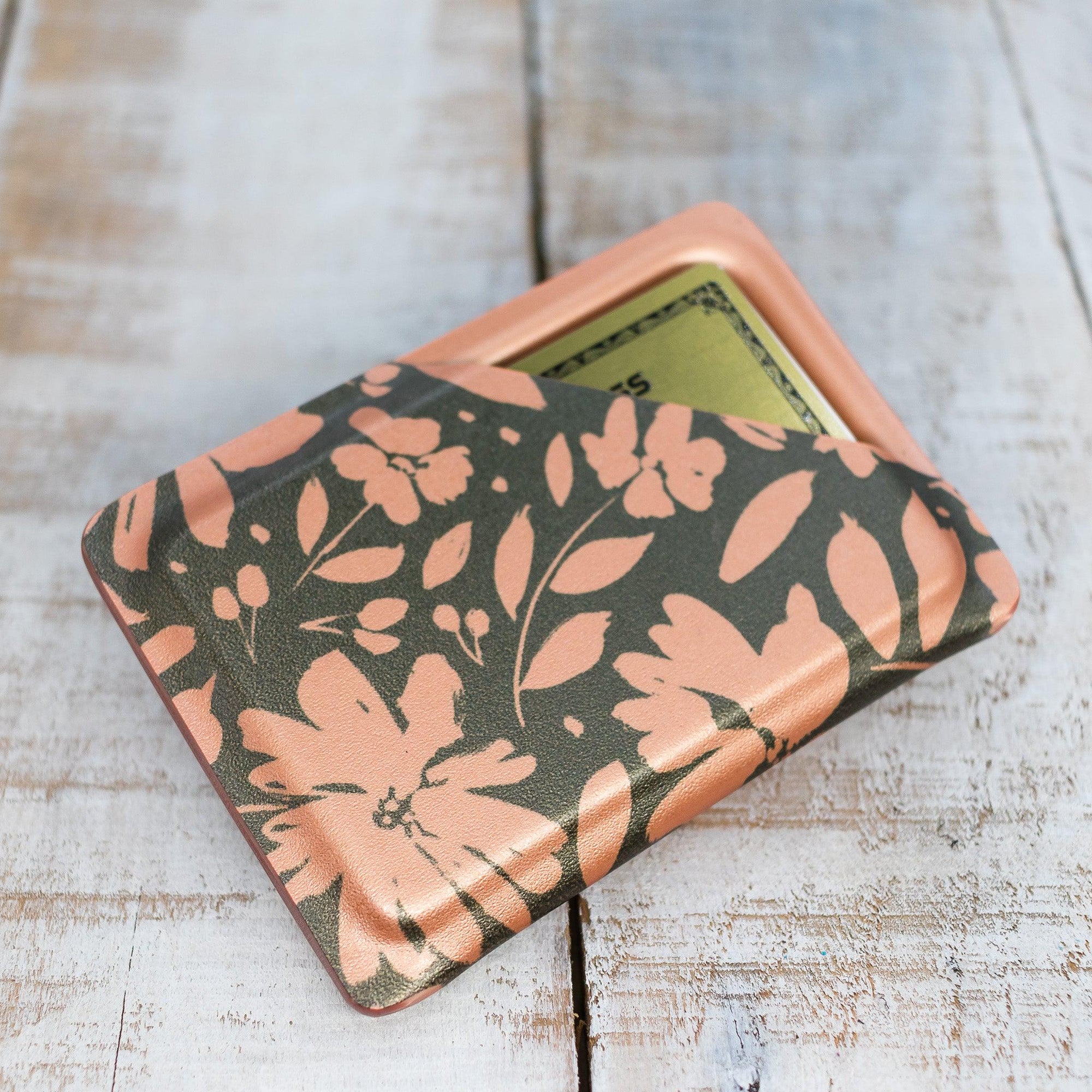Sunkissed Flowers Slimline Wallet - Flashbang Holsters - concealed carry for women