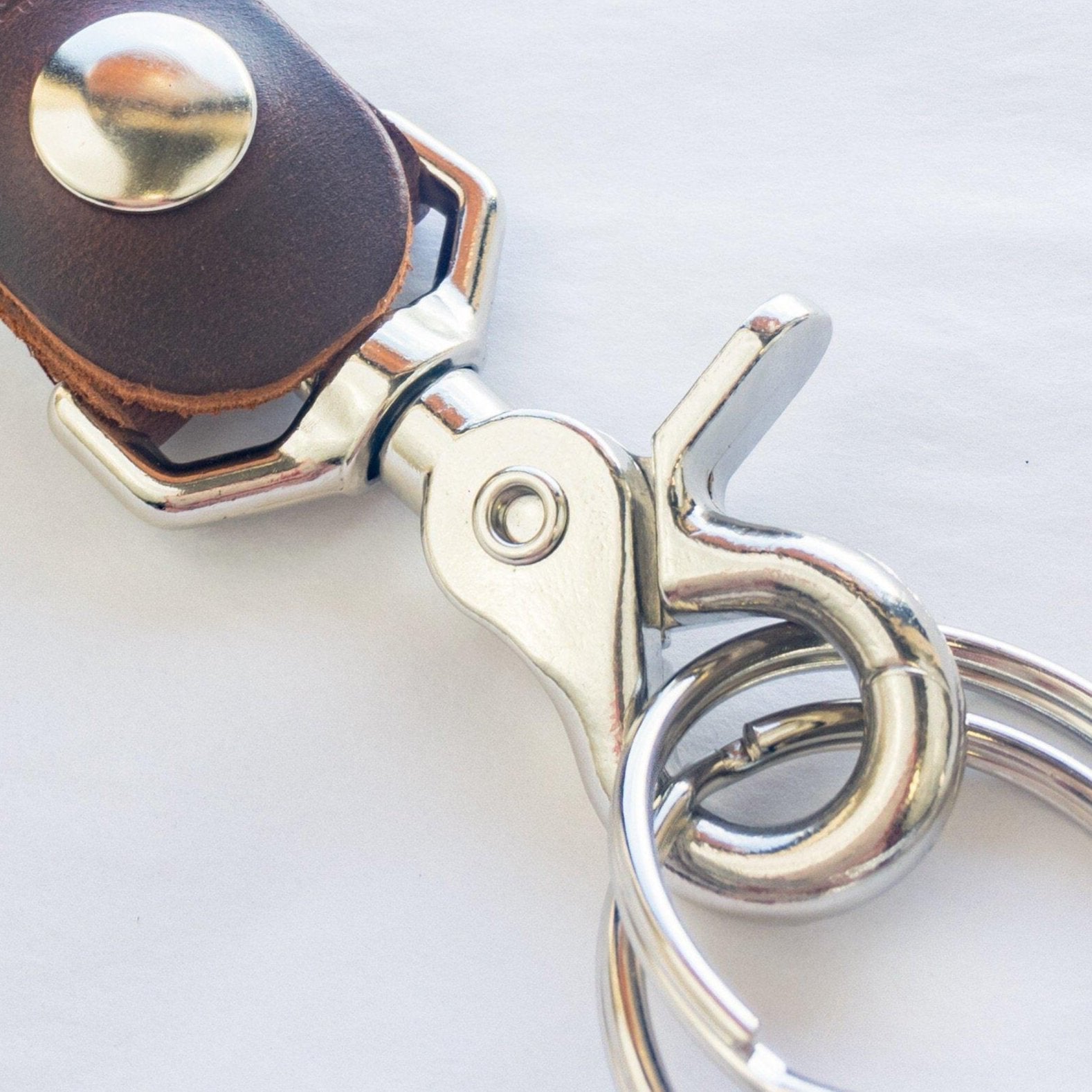 Nomad Leather Key Chain - Flashbang Holsters - concealed carry for women